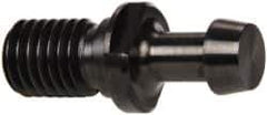 Parlec - B Style, CAT40 Taper, 5/8-11 Thread, 90° Angle Radius, Standard Retention Knob - 1.91" OAL, 0.588" Knob Diam, 0.2" Flange Thickness, 1.053" from Knob to Flange, 0.635" Pilot Diam - Exact Tool & Supply