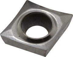 Kennametal - CPGT21.50.5 HP Grade KC5410 Carbide Turning Insert - TiB2 Finish, 80° Diamond, 1/4" Inscr Circle, 3/32" Thick, 0.0079" Corner Radius - Exact Tool & Supply