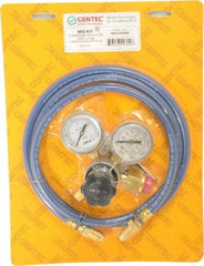 Value Collection - 0 to 44 SCFM Flow Range, 320 CGA Inlet Connection, Male Fitting, 4,000 Max psi, Carbon Dioxide Welding Regulator - 5/8-18 Thread, Right Hand Rotation - Exact Tool & Supply