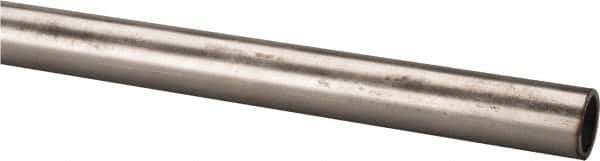 Made in USA - 6' Long, 1/2" OD, 304 Stainless Steel Tube - 0.049" Wall Thickness - Exact Tool & Supply
