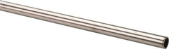 Value Collection - 6' Long, 1/2" OD, 304 Stainless Steel Tube - 0.035" Wall Thickness - Exact Tool & Supply