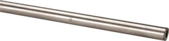 Value Collection - 6' Long, 1/4" OD, 304 Stainless Steel Tube - 0.049" Wall Thickness - Exact Tool & Supply