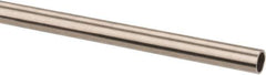 Value Collection - 6' Long, 1/2" OD, 304 Stainless Steel Tube - 0.049" Wall Thickness - Exact Tool & Supply