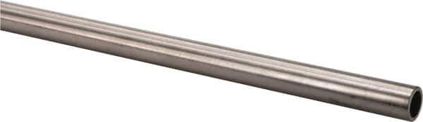 Value Collection - 5/8 Inch Outside Diameter x 6 Ft. Long, Alloy Steel, Round Welded Tube - 1/2 Inch Inside Diameter, 0.065 Inch Wall Thickness, DOM Grade - Exact Tool & Supply