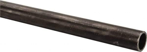 Value Collection - 1 Inch Outside Diameter x 6 Ft. Long, Alloy Steel, Round Welded Tube - 0.81 Inch Inside Diameter, 0.095 Inch Wall Thickness, DOM Grade - Exact Tool & Supply