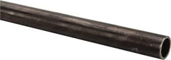 Value Collection - 1 Inch Outside Diameter x 6 Ft. Long, Alloy Steel, Round Welded Tube - 0.81 Inch Inside Diameter, 0.095 Inch Wall Thickness, DOM Grade - Exact Tool & Supply