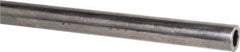 Value Collection - 5/8 Inch Outside Diameter x 6 Ft. Long, Alloy Steel, Round Welded Tube - 0.385 Inch Inside Diameter, 0.12 Inch Wall Thickness, DOM Grade - Exact Tool & Supply
