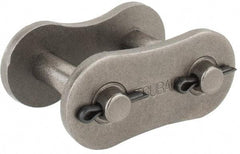 U.S. Tsubaki - 2" Pitch, ANSI 160, Cottered Roller Chain Connecting Link - For Use with Single Strand Chain - Exact Tool & Supply