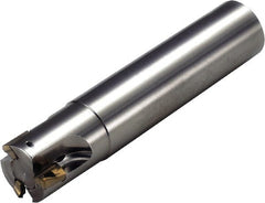 Kyocera - Indexable Square-Shoulder End Mills; Cutting Diameter (mm): 40.00 ; Cutting Diameter (Decimal Inch): 1.5748 ; Shank Type: Cylindrical ; Shank Diameter (mm): 32.0000 ; Overall Length/Projection (mm): 250.00 ; Lead Angle: 90 - Exact Tool & Supply