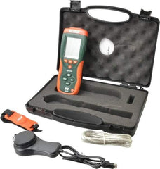 Extech - 9 Volt Battery, 40 to 40,000 FC, Light Meter - Compatible with Light Lighting - Exact Tool & Supply