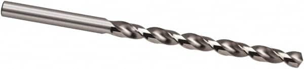 Taper Length Drill Bit: 0.0295″ Dia, 130 ° Bright/Uncoated, RH Cut, Spiral Flute, Straight Shank, Series 219