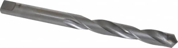 Made in USA - 25/32" 118° Spiral Flute Carbide-Tipped Taper Length Drill Bit - Exact Tool & Supply