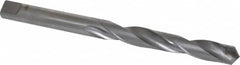 Made in USA - 25/32" 118° Spiral Flute Carbide-Tipped Taper Length Drill Bit - Exact Tool & Supply