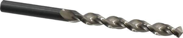 Walter-Titex - 11/32" 130° High Speed Steel Jobber Drill - Oxide Finish, Right Hand Cut, Parabolic Flute, Straight Shank, 4-29/32" OAL, Standard Point - Exact Tool & Supply