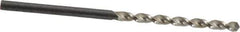 Walter-Titex - #41 130° High Speed Steel Jobber Drill - Oxide Finish, Right Hand Cut, Parabolic Flute, Straight Shank, 2-1/4" OAL, Standard Point - Exact Tool & Supply