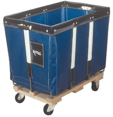 Royal Basket Trucks - 42" Long x 30" Wide x 36" High, Red Vinyl Replacement Liner - Use with Royal - 18 Bushel Capacity Basket Trucks - Exact Tool & Supply