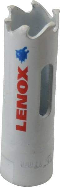Lenox - 11/16" Diam, 1-1/2" Cutting Depth, Hole Saw - Carbide-Tipped Saw, Toothed Edge - Exact Tool & Supply