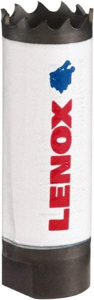 Lenox - 25/32" Diam, 1-1/2" Cutting Depth, Hole Saw - Bi-Metal Saw, Toothed Edge - Exact Tool & Supply