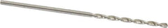 Walter-Titex - #56 130° Cobalt Jobber Drill - Oxide Finish, Right Hand Cut, Parabolic Flute, Straight Shank, 1-1/2" OAL, Split Point - Exact Tool & Supply