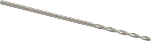 Walter-Titex - 1mm 130° Cobalt Jobber Drill - Oxide Finish, Right Hand Cut, Parabolic Flute, Straight Shank, 1-11/32" OAL, Split Point - Exact Tool & Supply