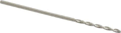 Walter-Titex - 1mm 130° Cobalt Jobber Drill - Oxide Finish, Right Hand Cut, Parabolic Flute, Straight Shank, 1-11/32" OAL, Split Point - Exact Tool & Supply
