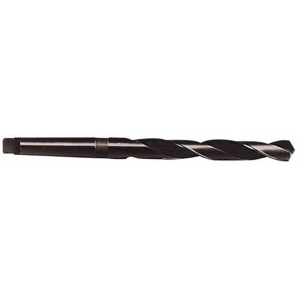 Hertel - 2-11/16", 5MT 118° Point High Speed Steel Taper Shank Drill Bit - Exact Tool & Supply