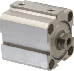 Norgren - 1/2" Stroke x 1" Bore Double Acting Air Cylinder - 10-32 Port, 1/4-28 Rod Thread, 145 Max psi, 23 to 176°F - Exact Tool & Supply