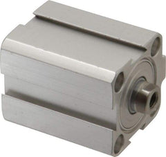 Norgren - 3/4" Stroke x 1" Bore Double Acting Air Cylinder - 10-32 Port, 1/4-28 Rod Thread, 145 Max psi, 23 to 176°F - Exact Tool & Supply