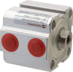 Norgren - 1/2" Stroke x 1-1/4" Bore Double Acting Air Cylinder - 1/8 Port, 5/16-24 Rod Thread, 145 Max psi, 23 to 176°F - Exact Tool & Supply