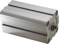 Norgren - 2-1/2" Stroke x 1-1/2" Bore Double Acting Air Cylinder - 1/8 Port, 5/16-24 Rod Thread, 145 Max psi, 23 to 176°F - Exact Tool & Supply