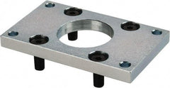 Norgren - Air Cylinder Flange Mount - 23°F Min Temp, Use with 50mm Compact Cylinders - Exact Tool & Supply