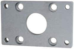 Norgren - Air Cylinder Flange Mount - 23°F Min Temp, Use with 40mm Compact Cylinders - Exact Tool & Supply