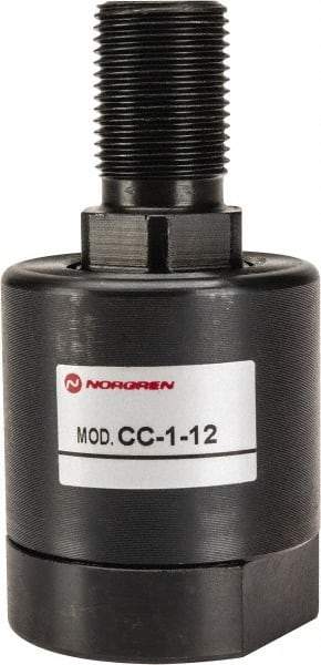 Norgren - Air Cylinder Rod Coupler - -20°F Min Temp, Use with 3-1/4" & 4" NFPA Cylinders - Exact Tool & Supply