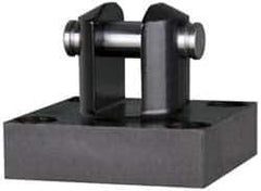 Norgren - Air Cylinder Clevis Bracket - -20°F Min Temp, Use with 3/4" to 1-1/8" Bore - Exact Tool & Supply