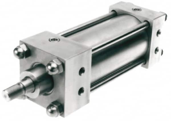 Norgren - 6" Bore x 8" Stroke Stainless NFPA Air Cylinder - Exact Tool & Supply