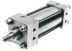 Norgren - 6" Bore x 8" Stroke Stainless NFPA Air Cylinder - Exact Tool & Supply