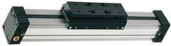 Norgren - 1-1/4" Bore x 24" Stroke Standard Rodless Air Cylinder - 116 Max psi, -22 to 176°F, 1/4" NPTF Port - Exact Tool & Supply