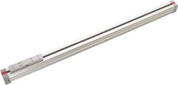 Norgren - 2" Bore x 48" Stroke Standard Rodless Air Cylinder - 116 Max psi, -22 to 176°F, 3/8" NPTF Port - Exact Tool & Supply