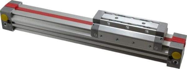 Norgren - 1" Bore x 6" Stroke Standard Rodless Air Cylinder - 116 Max psi, -22 to 176°F, 1/8" NPTF Port - Exact Tool & Supply
