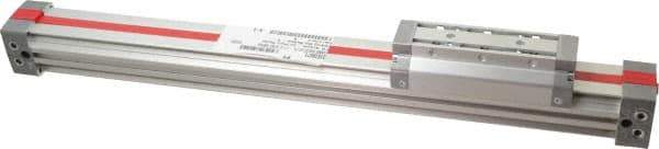 Norgren - 1" Bore x 12" Stroke Standard Rodless Air Cylinder - 116 Max psi, -22 to 176°F, 1/8" NPTF Port - Exact Tool & Supply