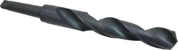 Interstate - 1-7/16", 3MT 118° Point High Speed Steel Taper Shank Drill Bit - Exact Tool & Supply