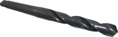 Interstate - 1-3/8", 4MT 118° Point High Speed Steel Taper Shank Drill Bit - Exact Tool & Supply