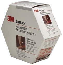3M - 15' Long Clear Polyethylene Reusable Cable Tie - 18 Lb Tensile Strength - Exact Tool & Supply