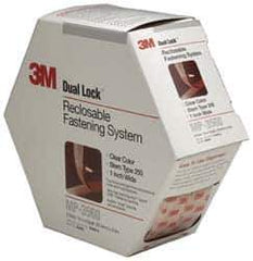 3M - 15' Long Clear Polyethylene Reusable Cable Tie - 18 Lb Tensile Strength - Exact Tool & Supply