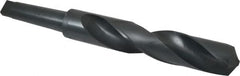 Interstate - 2-7/16", 5MT 118° Point High Speed Steel Taper Shank Drill Bit - Exact Tool & Supply