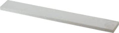 Norton - 100 Grit Aluminum Oxide Rectangular Polishing Stone - Fine Grade, 1" Wide x 8" Long x 1/4" Thick - Exact Tool & Supply