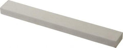 Norton - 100 Grit Aluminum Oxide Rectangular Polishing Stone - Fine Grade, 1" Wide x 8" Long x 1/2" Thick - Exact Tool & Supply