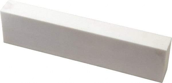 Norton - 100 Grit Aluminum Oxide Rectangular Polishing Stone - Fine Grade, 2" Wide x 8" Long x 1" Thick - Exact Tool & Supply