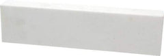Norton - 120 Grit Aluminum Oxide Rectangular Polishing Stone - Fine Grade, 2" Wide x 8" Long x 1" Thick - Exact Tool & Supply