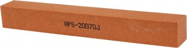 Norton - 150 Grit Aluminum Oxide Square Polishing Stone - Very Fine Grade, 1" Wide x 8" Long x 1" Thick - Exact Tool & Supply
